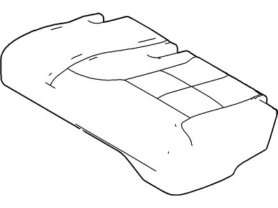 Cover Assy - Rear Seat Cushion