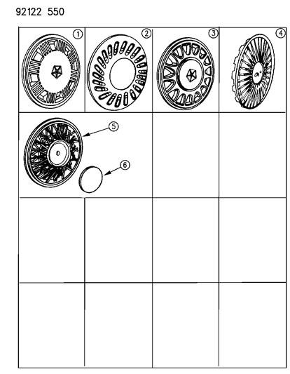 Cover, Full Wheel, 14" (W4V)