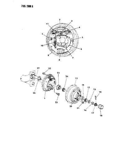 Lock, Bearing Nut