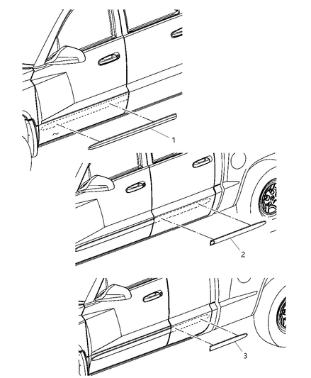 Molding Rear Door