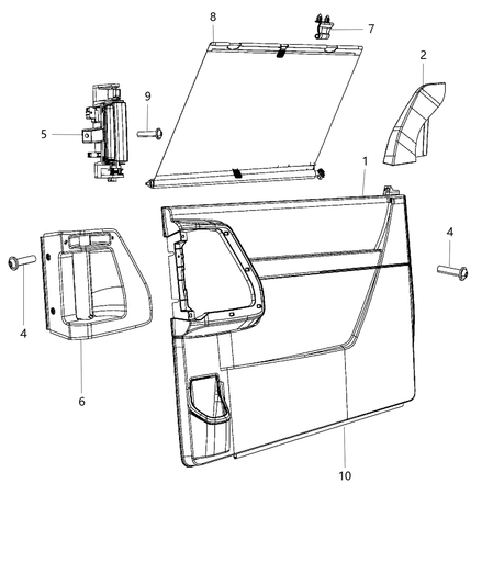 Panel Sliding Door Trim