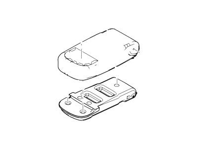 Base (Rear Seat Back Center Armrest) And 67205