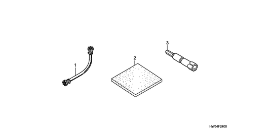 Hose, Flush Kit