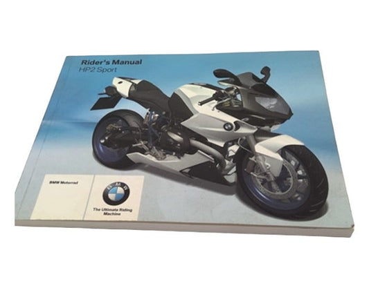 BMW Motorrad Factory Original, Owner'S Handbook - Part # 01417712361