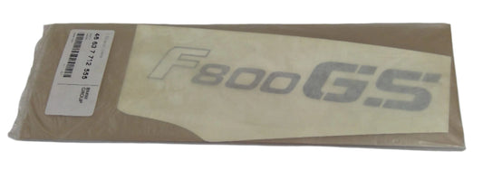 BMW Motorrad Factory Original, Emblem F800Gs Left - Part # 46637712555