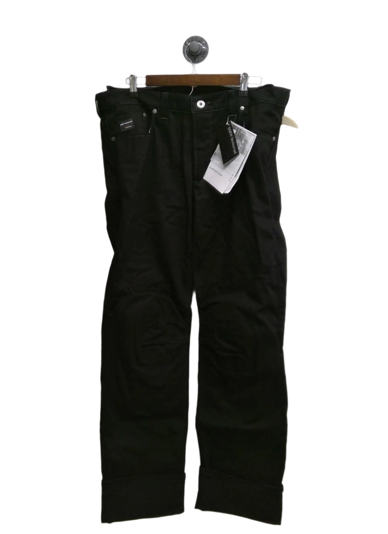 BMW Motorrad Original Apparel Pants Five Pocket Mens Black 54 - Part # 76128547972