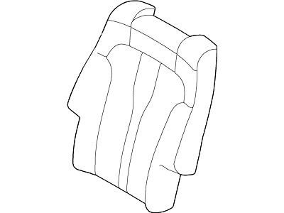 Cover Assy - Rear Seat Back