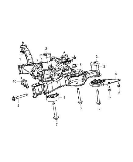 Crossmember Front Suspension