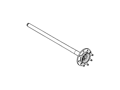 Shaft Assy - Rear Axle