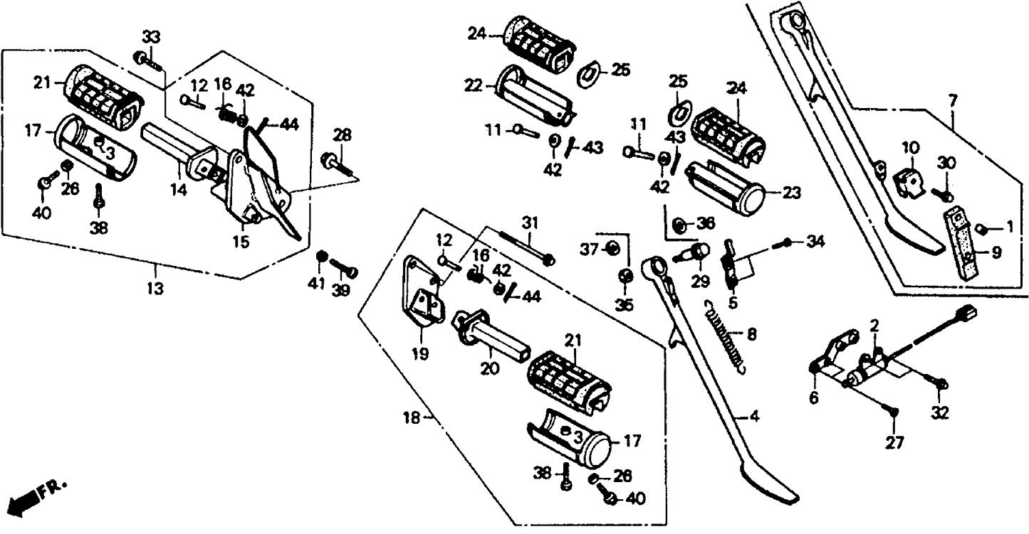 Bolt, Special Flange (10X22)