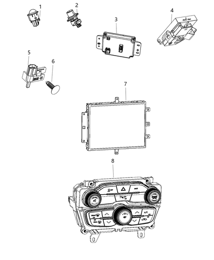 Center Stack Vehicle Feature Controls
