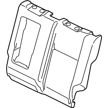 Frame - Rear Seat Back Retaining