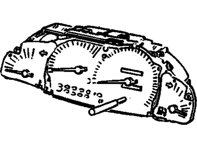 Cluster, Instrument Panel Gage