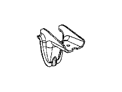 New 2010-2012 Fits Chrysler 3500, 4500, 5500 Bracket-Spring - Part # 68055081AA