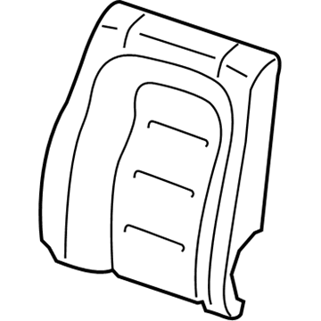 Cover Assy - Rear Seat Back