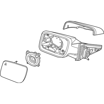 Mirror Assy - Rear View Outer