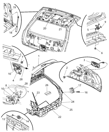 Trough Body Side Aperture Drain
