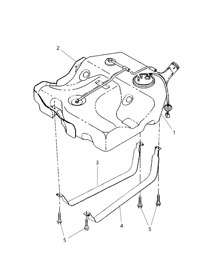 Strap Fuel Tank