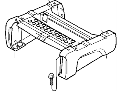 Crossmember Front Stowage Box