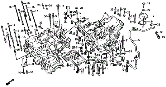 Plate, Alternator Oil Chamber(Replaces 11108-Mj0-000)