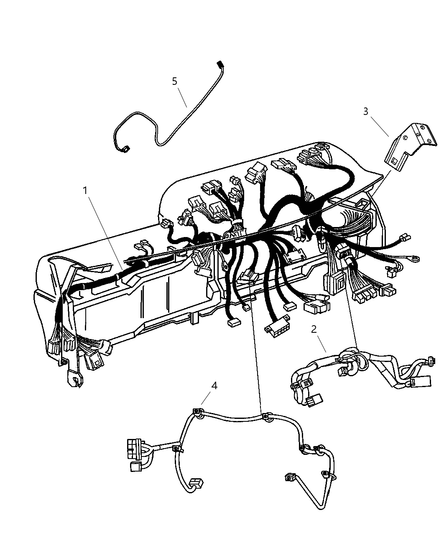 Wiring Instrument Panel