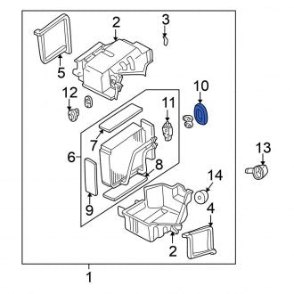 New Fits Nissan, A/C Refrigerant Line Grommet - Part # 272894P001