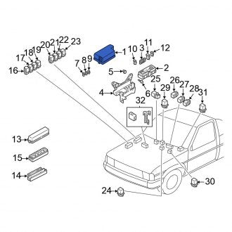 New Fits Nissan, Fuse Box Cover - Part # 689647Z802