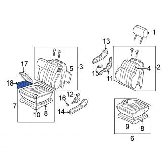 New Fits Nissan, Front Console Cup Holder - Part # 684309Z500