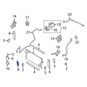 New Fits Nissan, Ambient Air Temperature Sensor Bracket - Part # 923138Z400