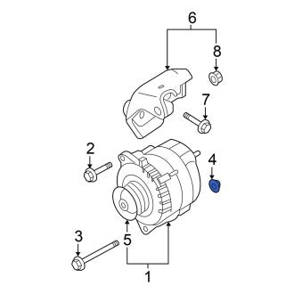 New Fits Nissan, Alternator Nut - Part # 23188JG30A