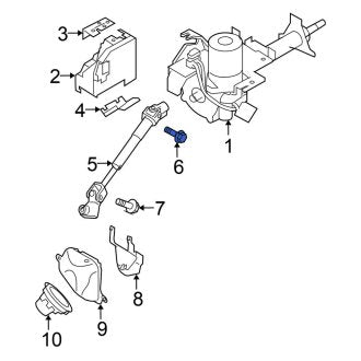 New Fits Nissan, Upper Steering Shaft Bolt - Part # 48935EN000
