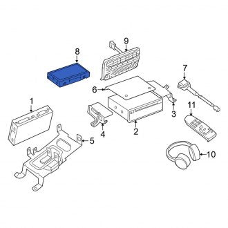 New OEM GPS Navigation System Fits, 2005-2007 Nissan Armada - Part # 28090-CA100