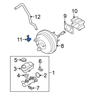 New Fits Nissan, Power Brake Booster Check Valve - Part # 47478AX600