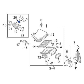 New Fits Nissan, Engine Air Duct Clamp - Part # 16439EZ30B