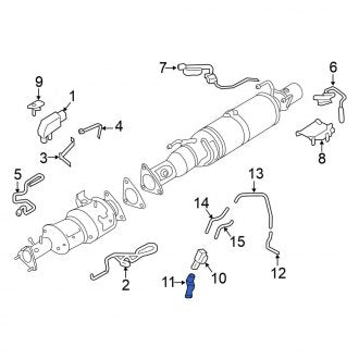 New Fits Nissan, Vapor Canister Purge Solenoid Bracket - Part # 14957EZ40A