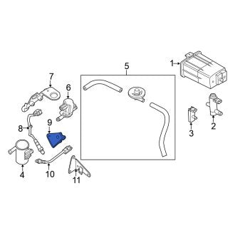 New Fits Nissan, Front Right Oxygen Sensor Bracket - Part # 226501LA0A