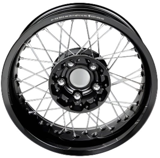 BMW Motorrad Factory Original, Black Rear Wheel - Part # 36318546290