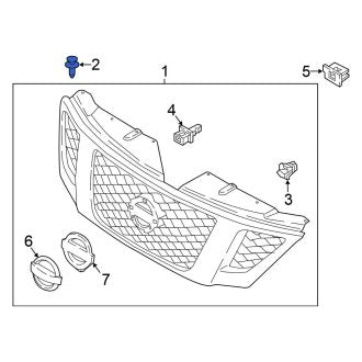 New Fits Nissan, Grille Retainer - Part # 623181LA0A