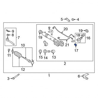 New Fits Nissan, Rack and Pinion Seal - Part # 4935910V00