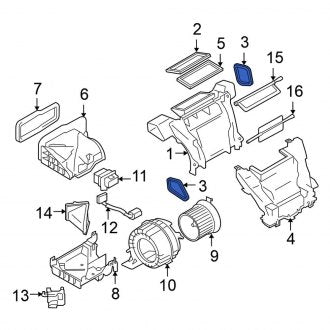 New Fits Nissan, Instrument Panel Air Duct Seal - Part # 287131FC0A