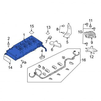 New OEM Drive Motor Battery Pack Fits, 2017-2019 Nissan Rogue - Part # 295B0-4BC4A