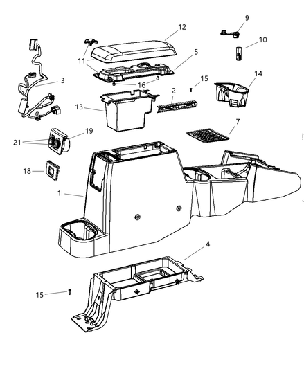 Bezel Power Outlet