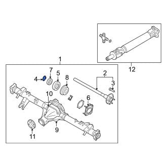 New Fits Nissan, Drive Axle Shaft Snap Ring - Part # 015410001U