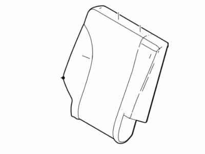 Cover Assy - Rear Seat Back