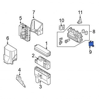 New Fits Nissan, Junction Block Bracket - Part # 24317AM63C