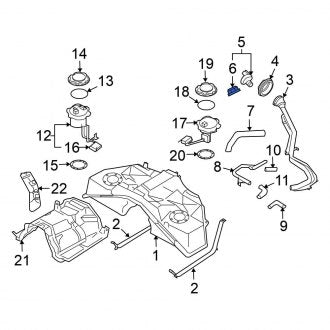 New Fits Nissan, Fuel Tank Cap Tether - Part # 17571ZP50B