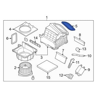 New Fits Nissan, HVAC Case Seal - Part # 28713CD000