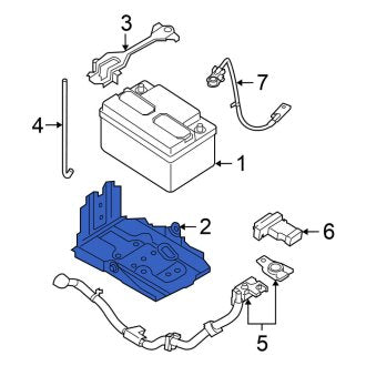 New Fits Nissan, Battery Tray - Part # 24428ET80B