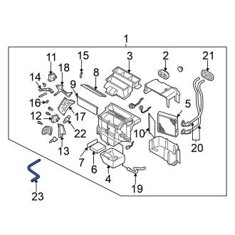 New Fits Nissan, Vacuum Hose - Part # 277274M400