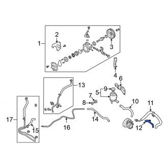 New Fits Nissan, Power Steering Pressure Line Bracket - Part # 497308J102